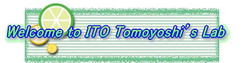 Welcome to ITO Tomoyoshi’s Lab 